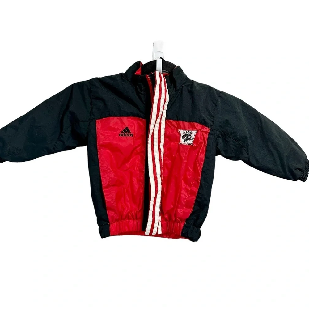Vintage Adidas Wisconsin Badgers Track Jacket